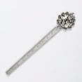 thumbnail image 5 of Daisies Vintage Silver Lace-Edged Bookmark: a Gift for Readers and Book Lovers, 5 of 5