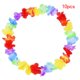 thumbnail image 3 of 10 Colres de Guirnalda de Guirnaldas Leis para Festivales, Fiestas, Bodas Macarena corona de flores, 3 of 8