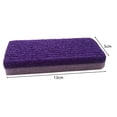 thumbnail image 3 of Foot Exfoliator File Scrubber Sponge - Pedicure Tool Remover 2 in 1 Pumice Stone Callus Foot Care Spa at Home Smooth Soft Heels Stocking Stuffers Gift for Men Women Easter, St. Makeup Organizers, 3 of 9