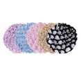 thumbnail image 2 of MasteelfCA Couverture de Chignon de Ballet avec Strass, Filets de Crochet pour Danse, Patinage, 5 Pcs Color1, 2 of 8