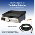 thumbnail image 7 of Flame King Propane 12-ft Quick Connect Hose Adapter for Blackstone & Flame King Griddle, 7 of 7