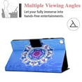 thumbnail image 3 of SM-T220/T225 Case and Cover, Galaxy Tab A7 Lite Case 2021 Released, Allytech Slim Painted PU Leather Shockproof Folio Stand Case with Card Slots for Samsung Galaxy Tab A7 Lite 8.4", Blue Mandala, 3 of 7