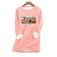 thumbnail image 1 of Hauts d'Entraînement pour Femmes Mode Décontractée Manches Longues Col Rond Blouses & Chemises Chemises d'Automne en Solde, 1 of 3