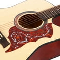 thumbnail image 4 of Folk Guitar Pickguard Scratchplate Durable Beautiful Pattern 2Pcs Set for 41in Red Black White Suitable for 41 Folk Guitars, 4 of 7
