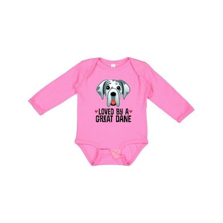 

Inktastic Great Dane Dog Lover Gift Baby Boy or Baby Girl Long Sleeve Bodysuit