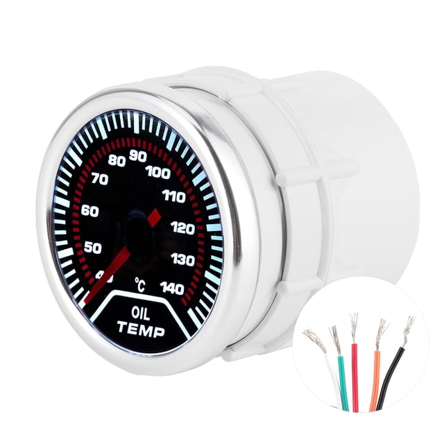 Medidor automático de temperatura del aceite alta sensibilidad 52 mm/2 pulgadas para camión para automóvil ANGGREK Otros