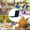 thumbnail image 3 of CSChome Chaise Portable Détachable Chaise de Camping Pliante Extérieure - Coussin avec Rangement, Tabouret de Plage Imperméable Détachable, Coussin de Siège Portable, 3 of 6