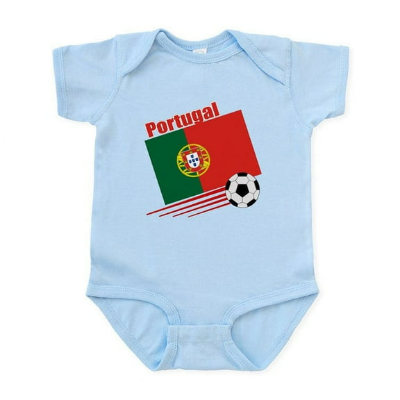 CafePress - Portugal Soccer Team Infant Bodysuit - Baby Light Bodysuit, Size Newborn - 24 Months