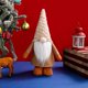 thumbnail image 4 of Gnomos navideños grandes de pie, gnomo sueco Tomte grande de 24 pulgadas, peluche con patas de resorte retráctiles, gorro de punto, adornos navideños escandinavos, decoración navideña para el hogar, 4 of 8