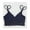 Blue - 410, variant on American Eagle Womens Lace Trim Bralette, Black, X-Small