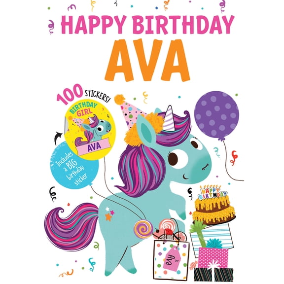 Happy Birthday: Happy Birthday Ava (Hardcover)