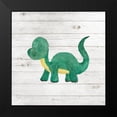 thumbnail image 2 of Robinson, Tamara 20x20 Black Modern Framed Museum Art Print Titled - Water Color Dino VI, 2 of 5