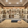 thumbnail image 4 of Homieasy 6-9 FT Closet System with Corner, Walk in Closet System with 6 Drawers, 6 Hanging Rods, and Open Storage Shelves, L-Shaped Heavy Duty Wardrobe Closet for Bedroom/Closet/Apartment, White, 4 of 8