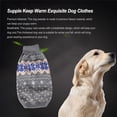 thumbnail image 3 of Methold Ropa para perros, sudor para mascotas, suministros para mascotas, chaleco transpirable para cachorros, otoño e invierno, sin hebilla, ropa de Ropa para mascotas Gris METRO Methold PT003803-11B, 3 of 6