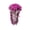Purple, variant on TUWAFE 2 Pack Artificial Hanging Flowers, Fake Hanging Plants Colorful Orchid Flower Bouquet for Wall Home Room Garden Wedding Indoor Outdoor Spring Decoration (Violet)