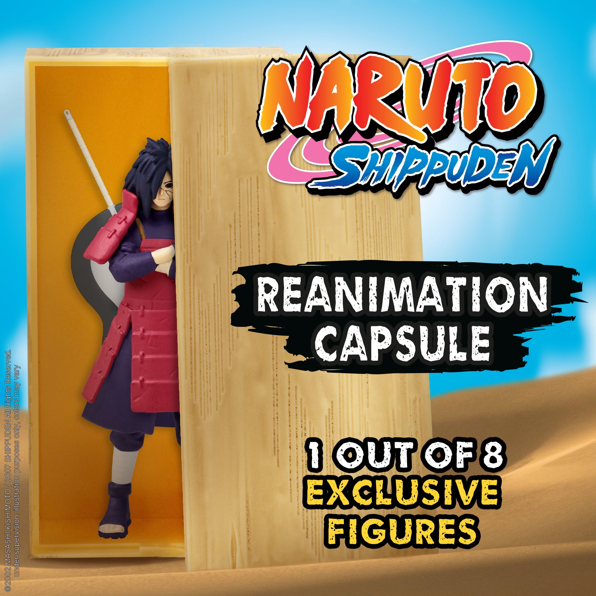 Naruto Shippuden Edo Tensei Mini Figure in Coffin Capsule, 1 pack