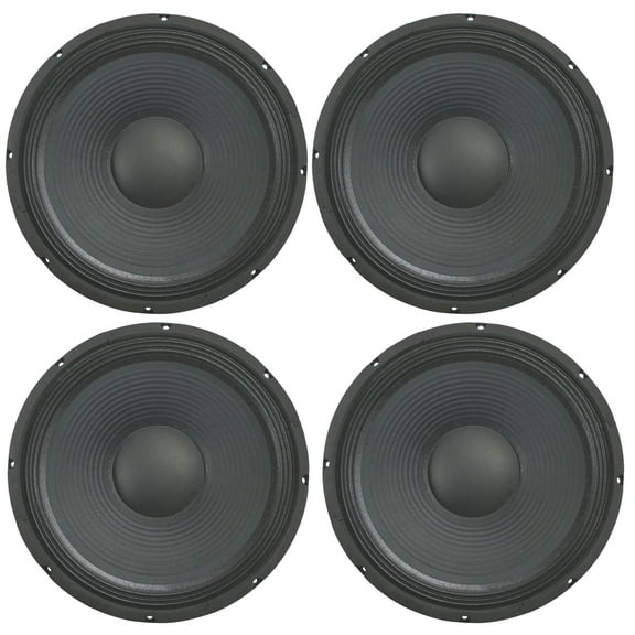 4x Harmony HA-P12WS8 Replacement 12" Pro PA 500W Sub / Speaker 8 Ohm Woofer