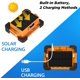 thumbnail image 5 of Batería de foco de construcción LED de 50 W, luz de trabajo de foco LED con 4 modos, banco de energía de reflector de lámpara de camping solar para cortes de energía, carpa, emergencia, taller Adepaton MZQ-0551, 5 of 8