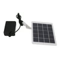 thumbnail image 4 of Solar Oxygen Pump, Polysilicon High Sunlight Absorption Rate Portable 3W5V Solar Oxygen Aerator  For Cycling For Traveling, 4 of 8