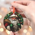 thumbnail image 4 of Santa118 Christmas Ornament, Xmas Hanging Ornament, Gift for Mom, Love Day Home Decor, Celebration Hanging Decor, Keepsake 2025, 4 of 5