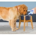thumbnail image 4 of Soporte para comedero de perro de bambú ajustable ZPirates, 30 cm de alto, 4 of 9