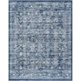thumbnail image 7 of Hauteloom Baldivis Living Room, Bedroom Bohemian Vintage Area Rug - Ancient Traditional Pattern Carpet - Blue, White - 5'3" x 7'1", 7 of 7