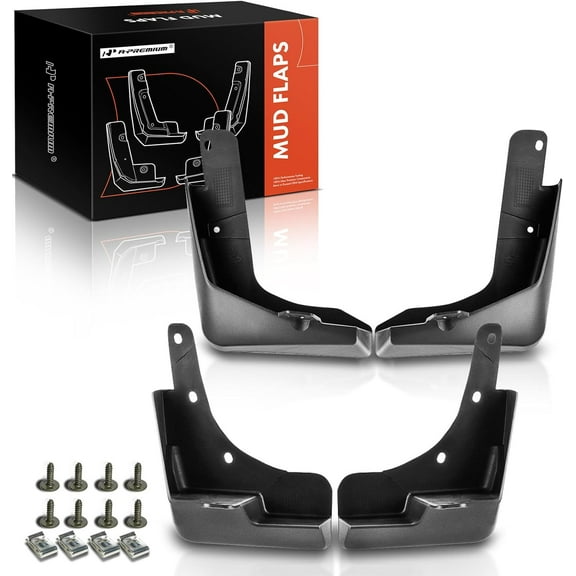 A-Premium Splash Guards Mud Flaps Replacement for Nissan Rogue X-Trail 2014-2019 Set of 4