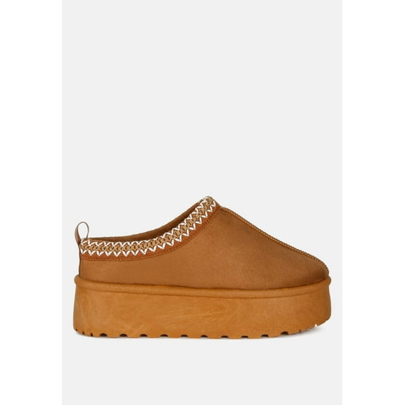Jesters Embroidered Platform Classic Slip-On