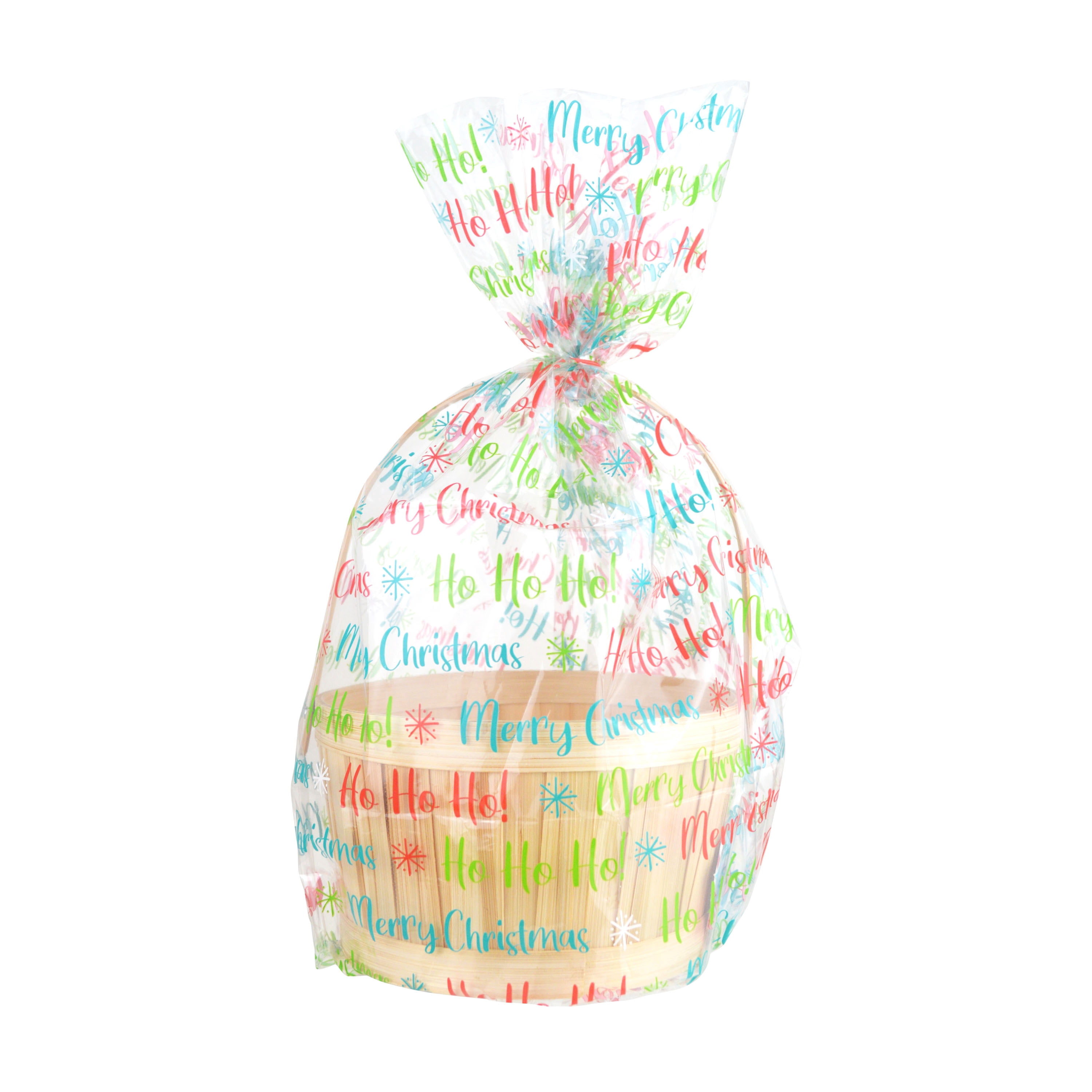 Holiday Time 2ct Large Cello Bag, 16.5in W x 19in H