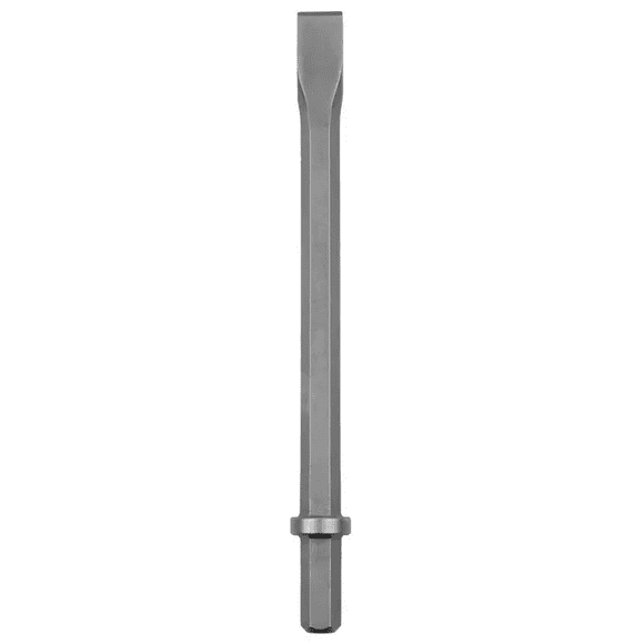 Hermes Hardware Flat Chisel 1-1/8 Hex Shank (28x520x35mm) Case Of 6Pc for Demolition & Breaker Hammers( $21/each)