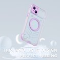 thumbnail image 4 of Ancove for iPhone 15 Plus/i15+ Waterproof Case with Built-in Screen Protector,[Compatible with Mag Safe],[IP68 Underwater Dustproof] Magnetic Shockproof Full Body Protective Case Cover,Purple, 4 of 11