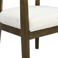 thumbnail image 4 of Christopher Knight Home Modern Dining Chairs, Open-Back, Solid Wood Frame, Walnut, Set of 2, 4 of 9