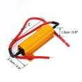 thumbnail image 3 of Unique Bargains 2Pcs Load Resistor 8RJ 50W 8ohm Fix LED Bulb Flash Turn Signal Blinker Light, 3 of 6