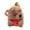 coffee, variant on NCQ 3T GROUP Puppy Heartbeat Toy for Dogs Sleep Aid Stuffed Animal with Heartbeat Toy for Puppy Essentials Pet Pillow Anxiety Relief Calming Toy(Yellow)