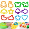 thumbnail image 2 of Ensemble de Jouets Pâte 20 Pcs Forme Animale Assortie Outil de Jeu Argile Pâte, 2 of 7