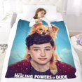 thumbnail image 5 of Healing Powers of Dude-Pilling Flannel Blanket Soft Lightweight Plush Fuzzy Cozy Luxury Blanket for Home and Kitchen Use – Perfect for Kids and Adults.40"*60"(100cm*150cm), 5 of 6