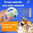 thumbnail image 2 of The Dog Calming Ball, The Dog Calming Ball with Handle, Handheld Squeaky Toys Round Interactive, Interactive Toss and Fetch Play for Small Medium Large Dogs (2PCS-B), 2 of 7