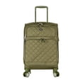 thumbnail image 2 of MADDEN NYC, Aesthetic Soft Side 20" Expandable Carry-on Luggage, Olive, 2 of 9