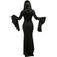 thumbnail image 2 of Adult Wednesday Morticia Addams Costume, 2 of 5