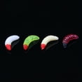 thumbnail image 3 of UDIYO 50Pcs Artificial Lure Worm Shape Lifelike PVC Eco-friendly Soft Fish Lure for Freshwater, 3 of 7