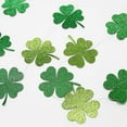 thumbnail image 5 of Cheerland Glitter Shamrock Clover Garland for St. Patric's Day Decorations, 4 Count, 5 of 6