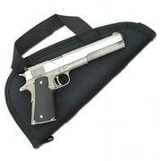 Ace Case Padded Pistol Gun Case Rug w/ Handles for up to 6.5" Barrel  - Black Made in USA