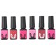 thumbnail image 2 of Juego de Esmaltes de Gel ANGGREK 6 Botellas Colorido PR Serie púrpura y roja 01-06, 2 of 8