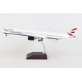 thumbnail image 4 of Airbus A350-1000 Commercial Aircraft "British Airways" White w/Tail Stripes 1/200 Diecast Model Airplane by GeminiJets, 4 of 4