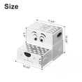 thumbnail image 5 of UNCLE WU Toddler Step Stool, Two-Step Kids Stool with Non-Slip Surface & Rubber Feet for Potty Training, Bathroom & Kitchen (Includes 2 Ducks/Stickers), 5 of 8