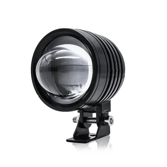 3 Inch Motorcycle Headlight 30W 6000LM Fisheye LED Motorbike Light Headlight Driving Fog Spotlights White 