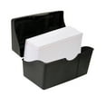 thumbnail image 3 of Advantus Index Card Holder, 5" x 8", Black, 3 of 3