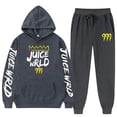 thumbnail image 5 of Nuevo rapero Juice Wrld mismo estilo sudadera traje suelto para hombres y mujeres Sudadera con capucha + pantalones de chándal, 5 of 5