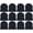 Black, variant on Kids Winter Beanies, 12 Pack Warm Cold Weather Hats Boys Girls Children (Black)