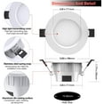 thumbnail image 3 of MagicLight Smart Retrofit 5 Watts E26 LED Recessed Dimmable Bluetooth Downlight, 3 of 6